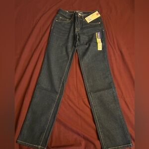 Cherokee Kids size 14 low rise adjustable waist skinny Dark Blue Jeans